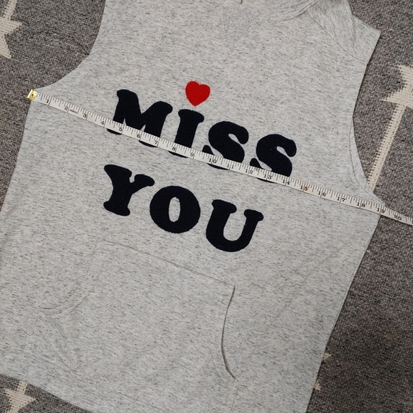 ZOE Karssen Miss You Sleeveless Hoodie S - Picture 9 of 10